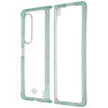 iTSKINS Hybrid R // Clear Case for Samsung Galaxy Z Fold3 5G - Green/Clear - New