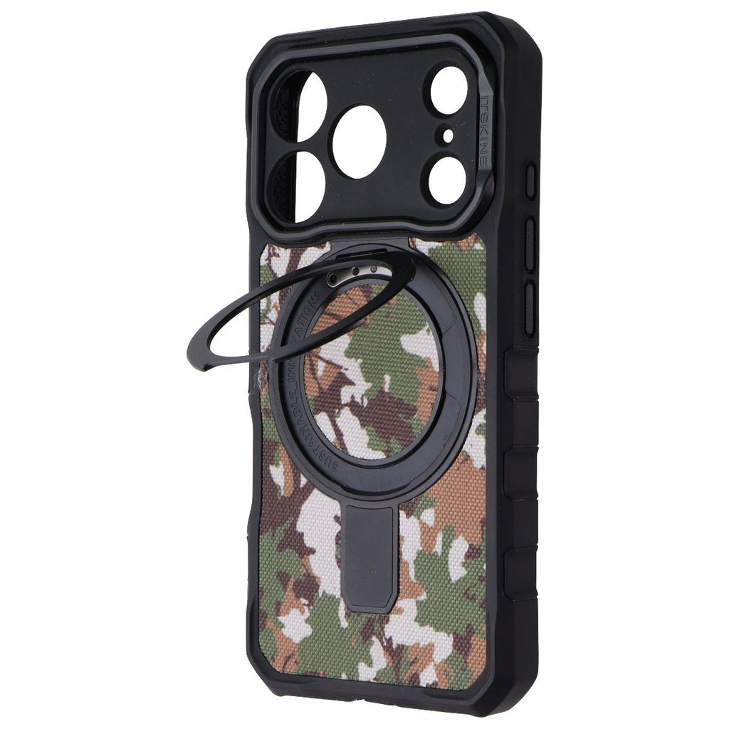 ITSKINS Supreme_R // Nylon Stand Case for MagSafe for Apple iPhone 17 Pro - Camo - New