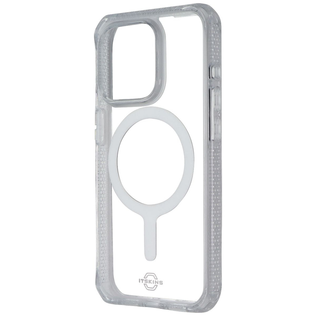 ITSKINS Hybrid__R Clear Series Case for MagSafe for Apple iPhone 15 Pro - Clear - New