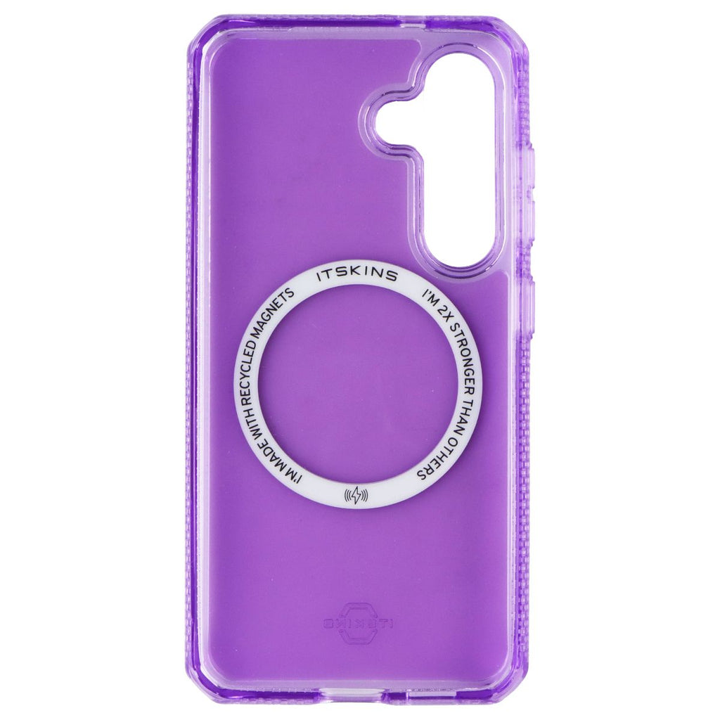 ITSKINS Hybrid_R // Vapor Magnetic Case for Samsung Galaxy S25 - Light Purple - New - Image 3