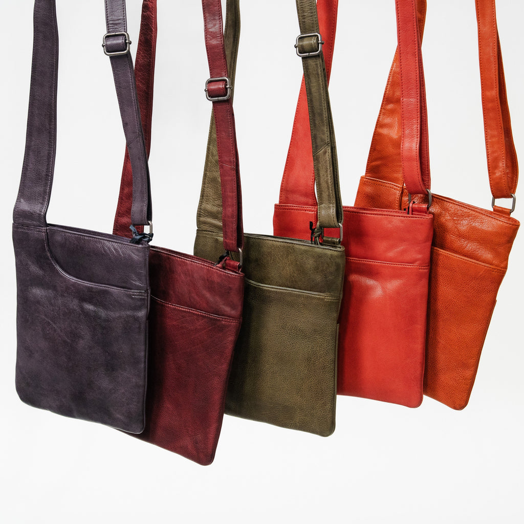 Athena Leather Crossbody Bag - Image 48