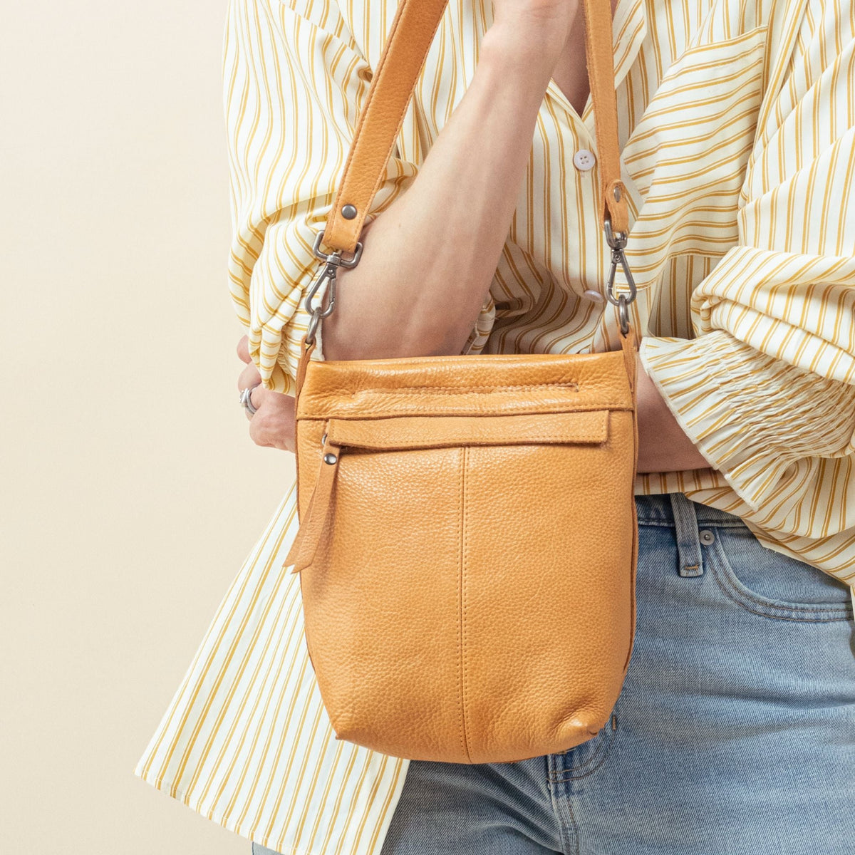 Fran Leather Crossbody - Image 18