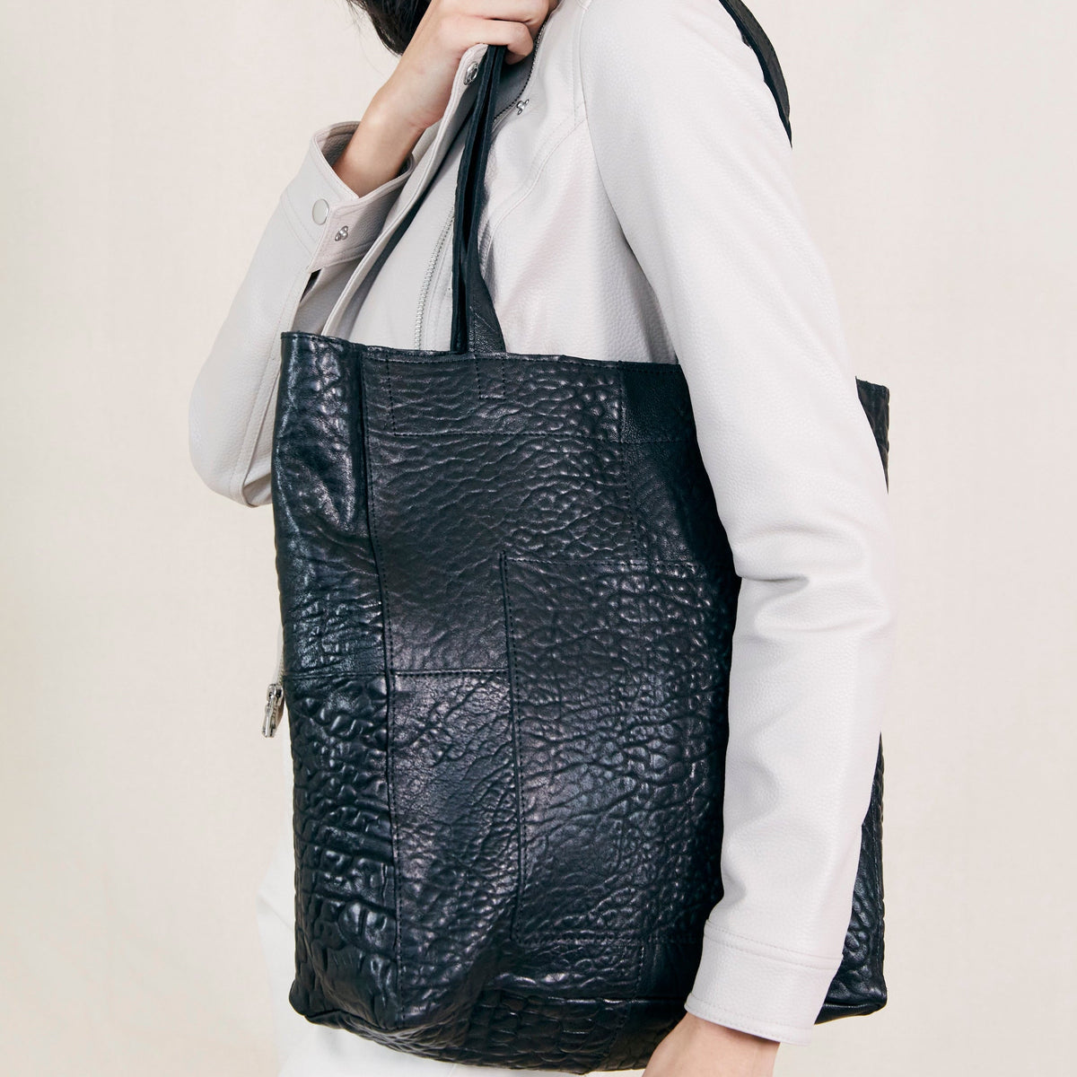 Margie Leather Tote Bag - Image 13