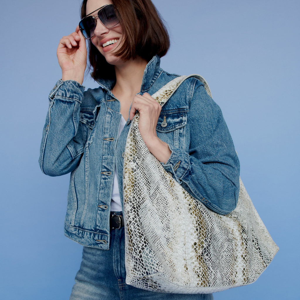 Lindsey Leather Tote Bag - Image 19