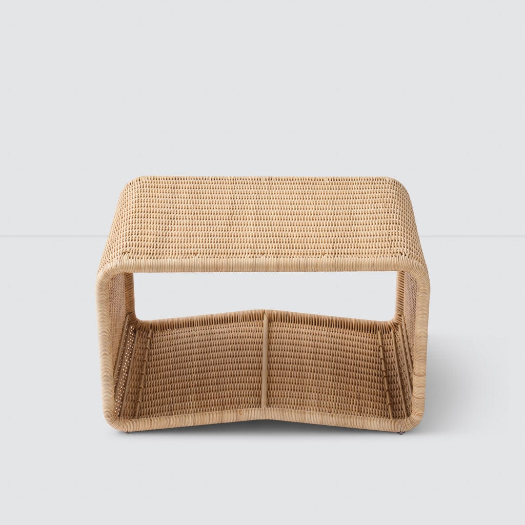 Liang Wicker Ottoman - One Ottoman