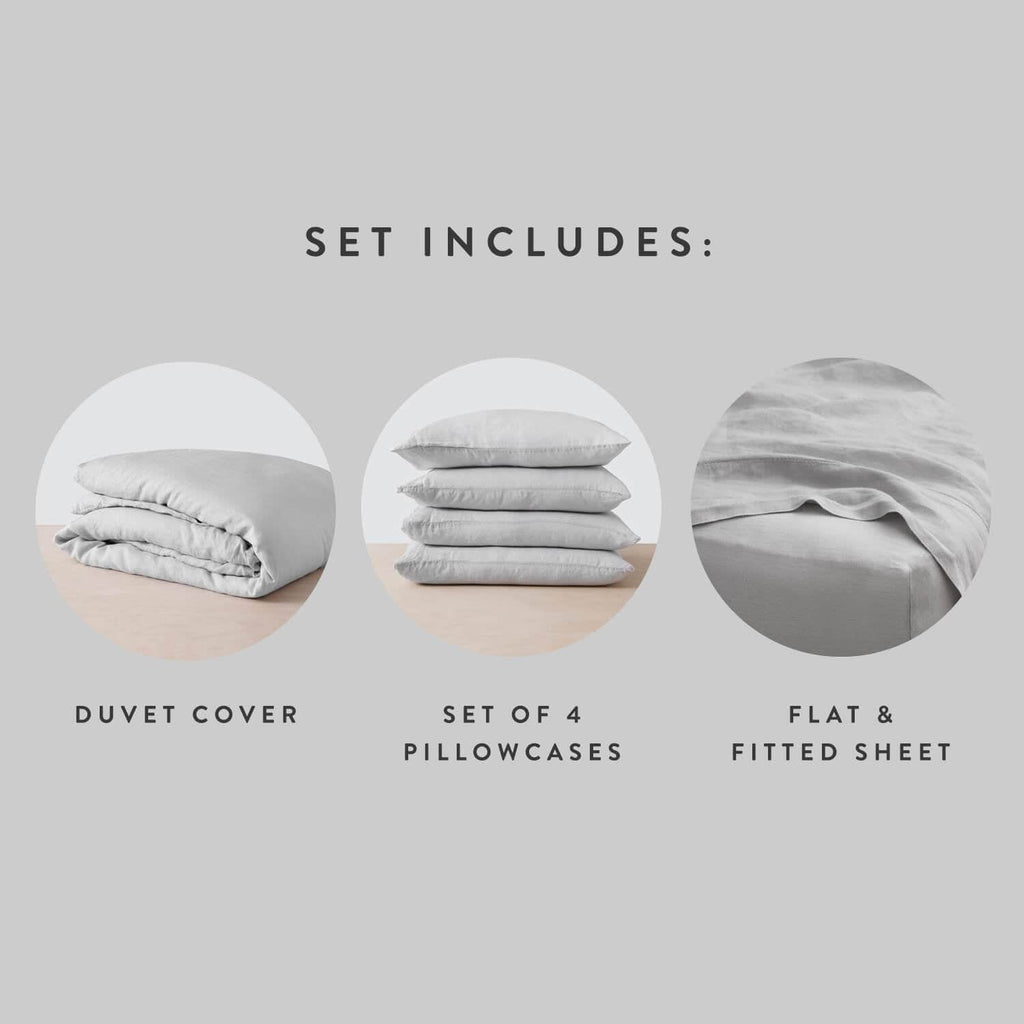 Stonewashed Linen Bed Bundle - Image 27