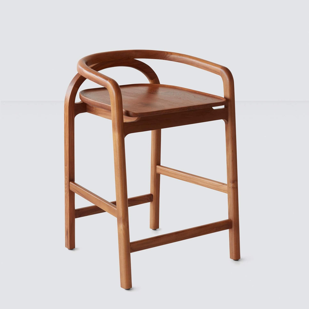 Meru Counter Stool - Teak - One Stool