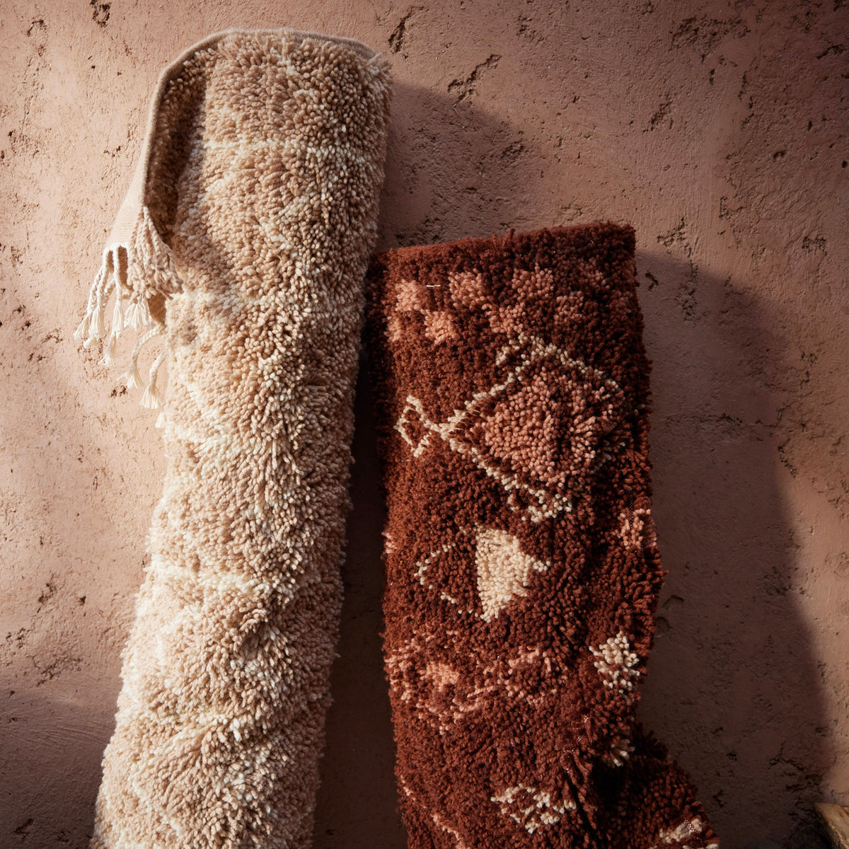 Mina Hand-Knotted Beni Ourain Area Rug - Image 10