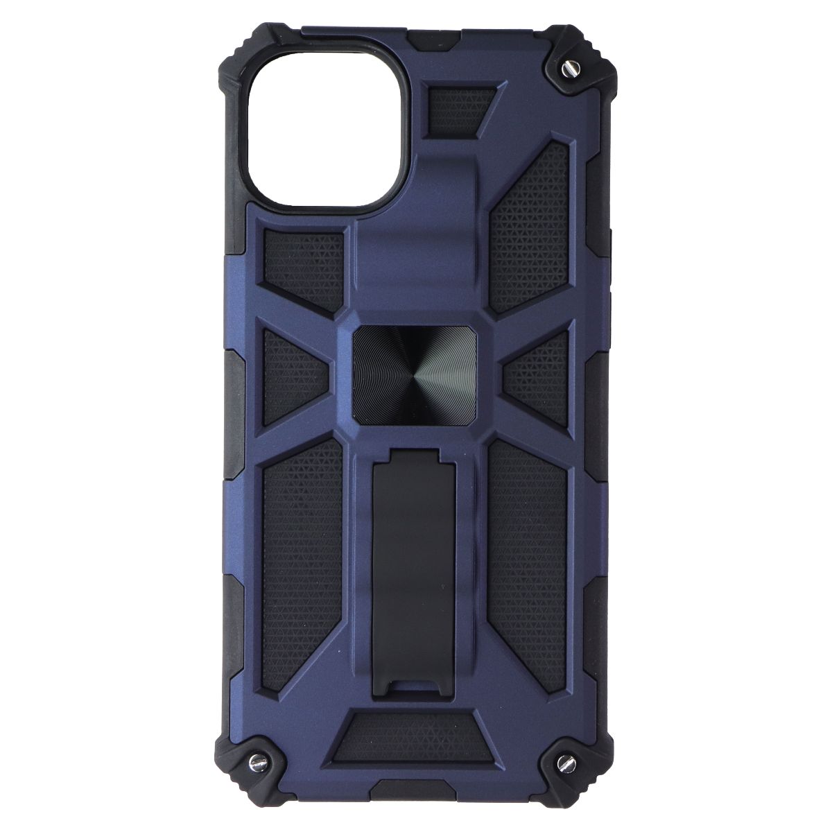 Mybat Rugged Kickstand Case for Apple iPhone 14 Plus - Blue/Black - New - Image 2