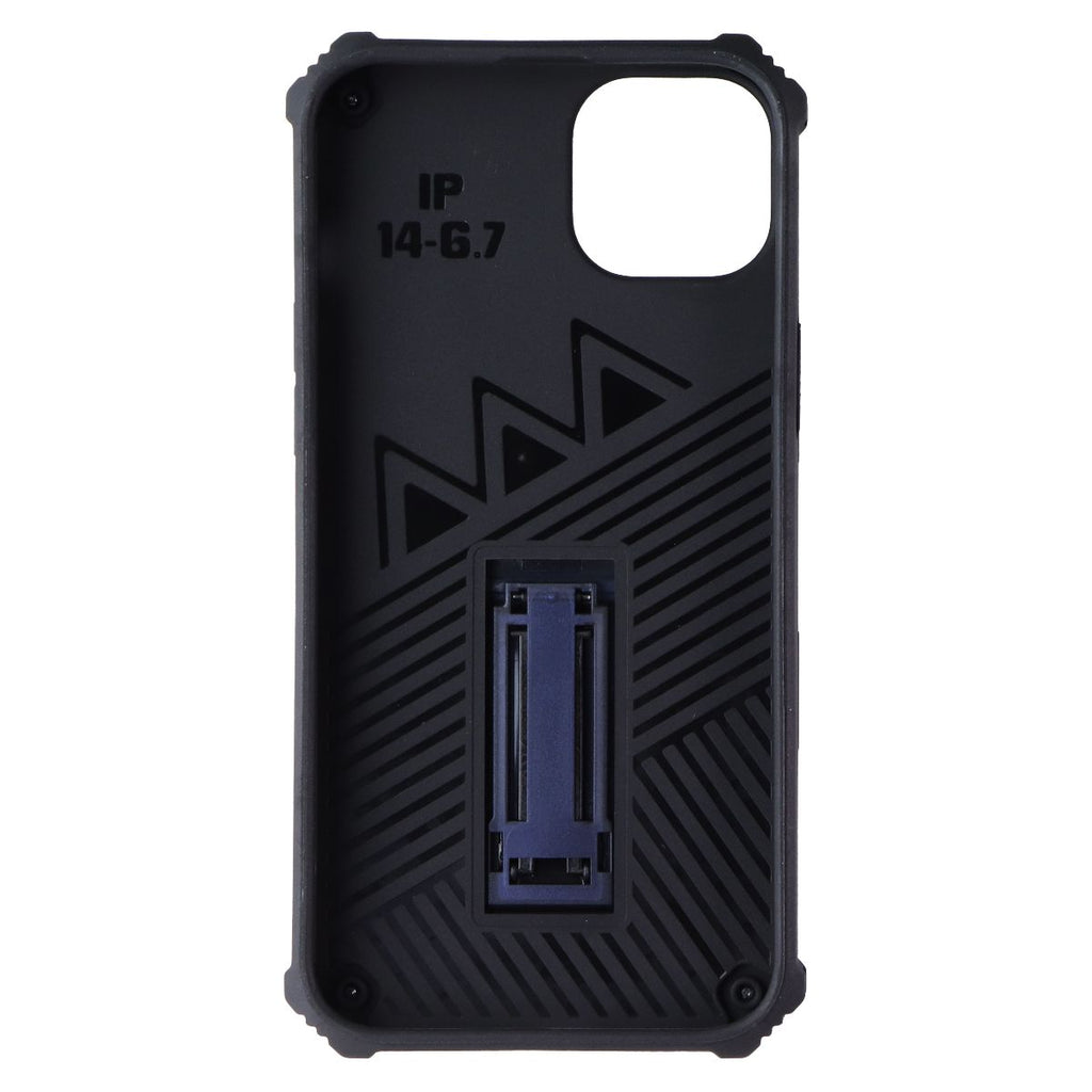 Mybat Rugged Kickstand Case for Apple iPhone 14 Plus - Blue/Black - New - Image 3