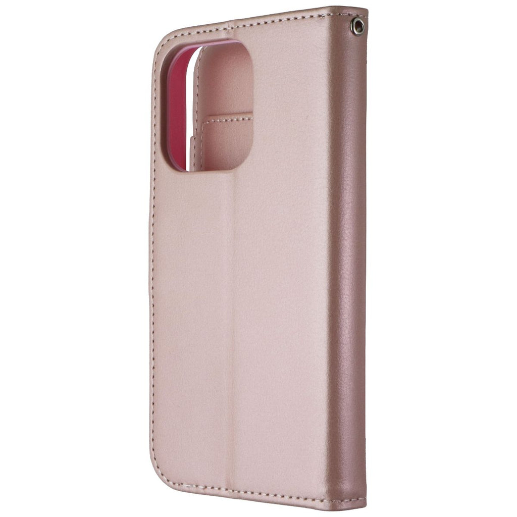 MyBat Pro MyJacket Xtra Series Wallet Case for Apple iPhone 15 Pro - Rose Gold - New