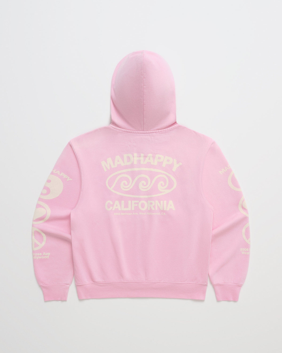 Madhappy California Waves Lightweight Fleece Zip Up - Image 2