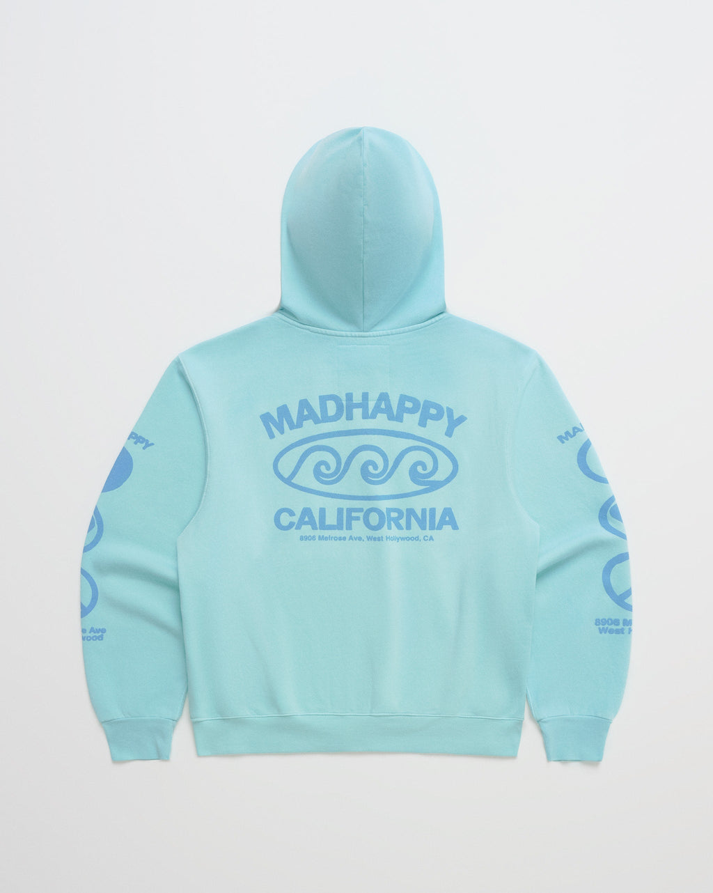 Madhappy California Waves Lightweight Fleece Zip Up - Image 2