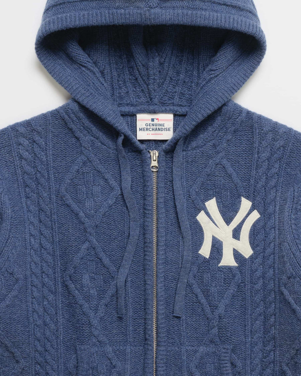 Yankees Cable Knit Hoodie - Image 2