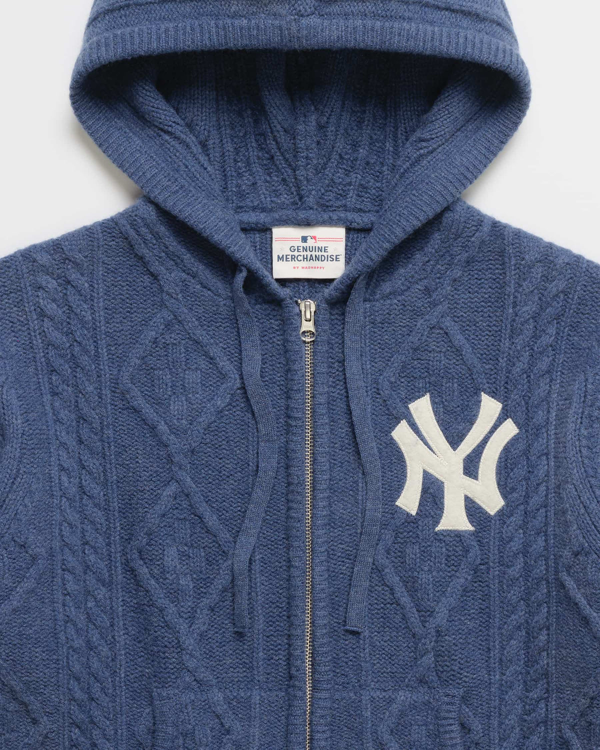Yankees Cable Knit Hoodie - Image 2