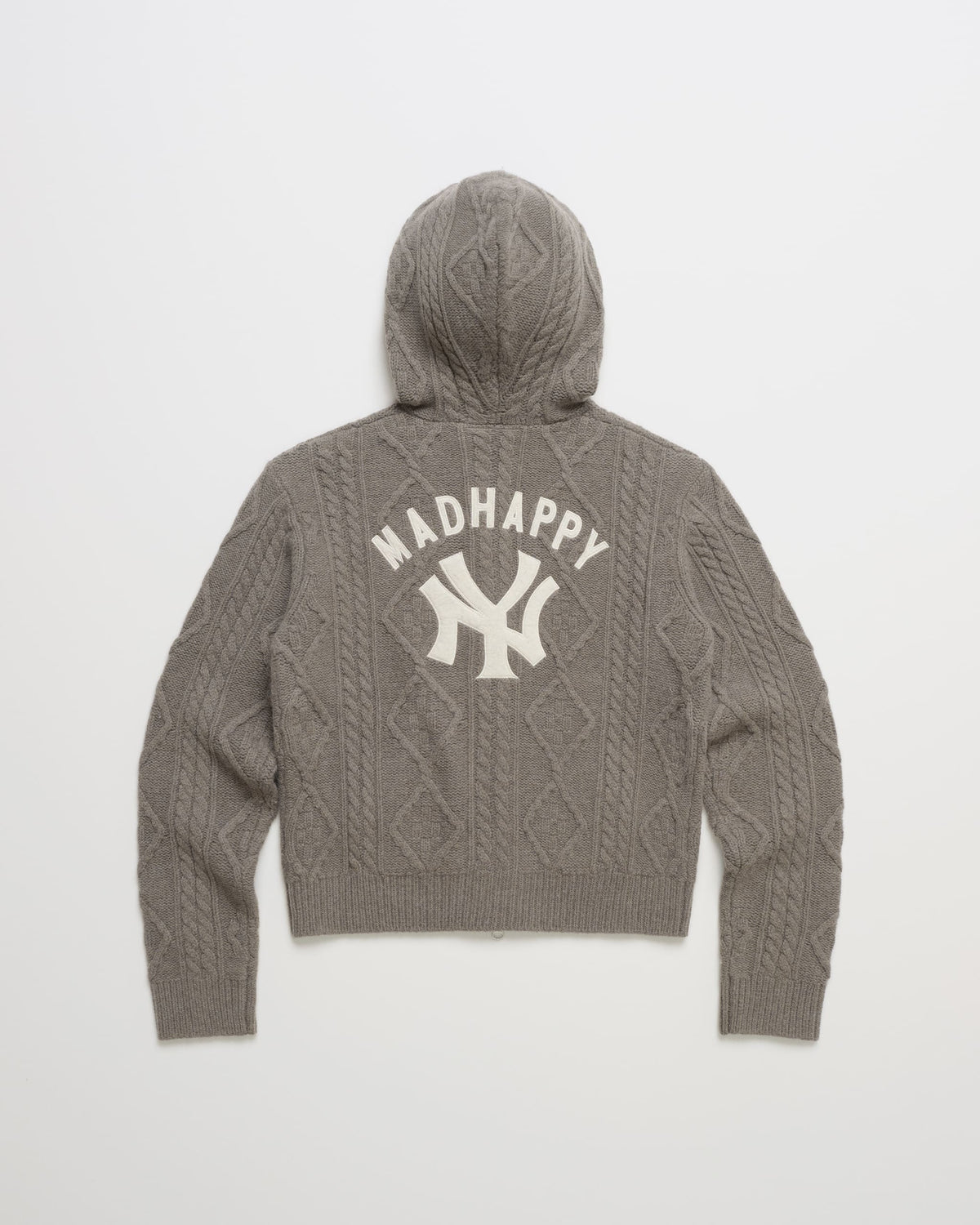 Yankees Cable Knit Hoodie - Image 3
