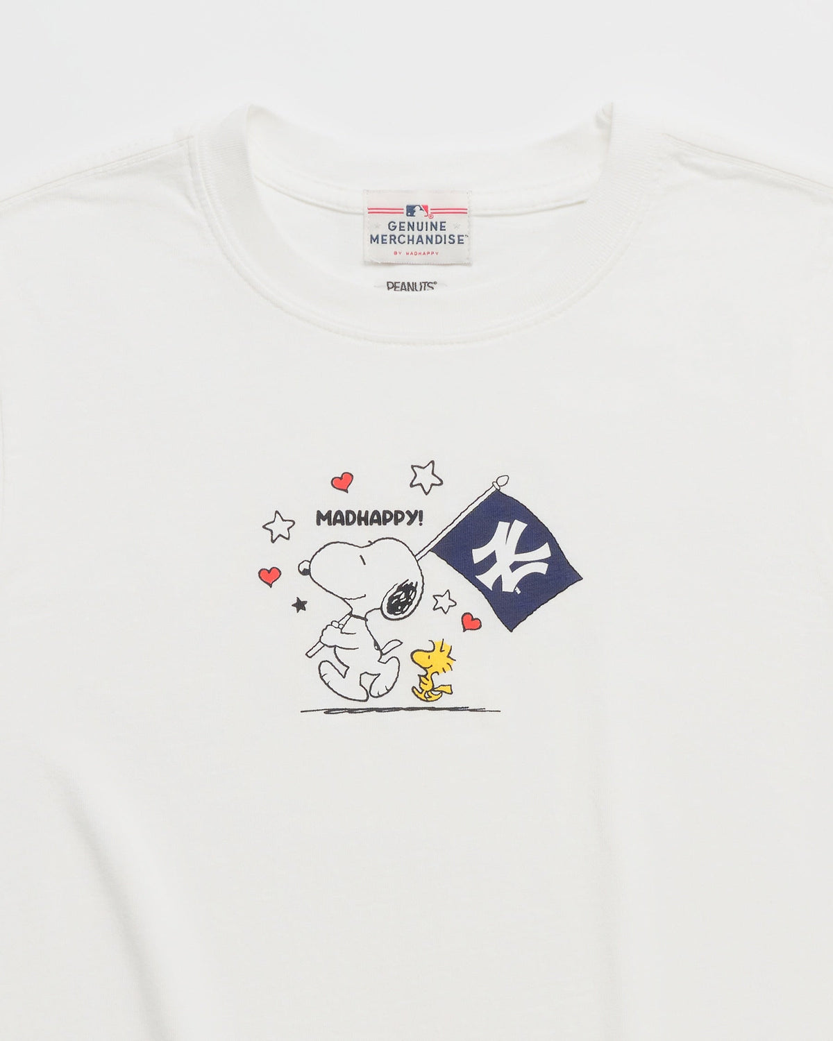 Yankees & Peanuts Shrunken Tee - Image 2