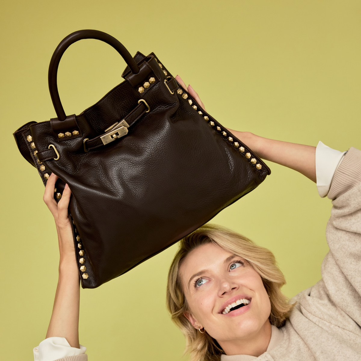 Malibu Milled Leather Crossbody Bag - Image 5