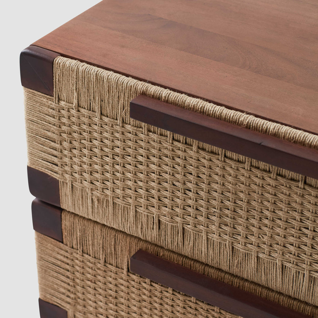 Manai Woven Nightstand - Image 2