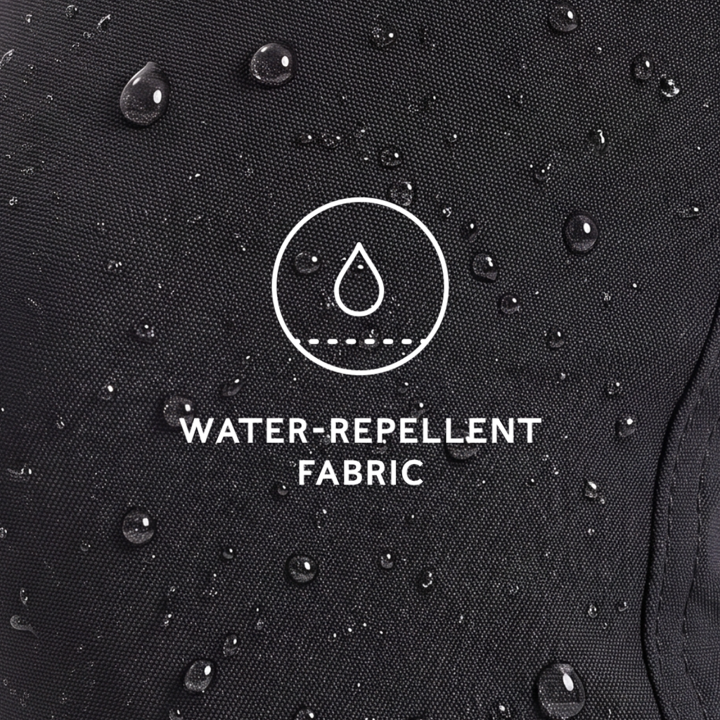 Milton Womens Water Resistant Slim Trouser Long - Black - Image 6