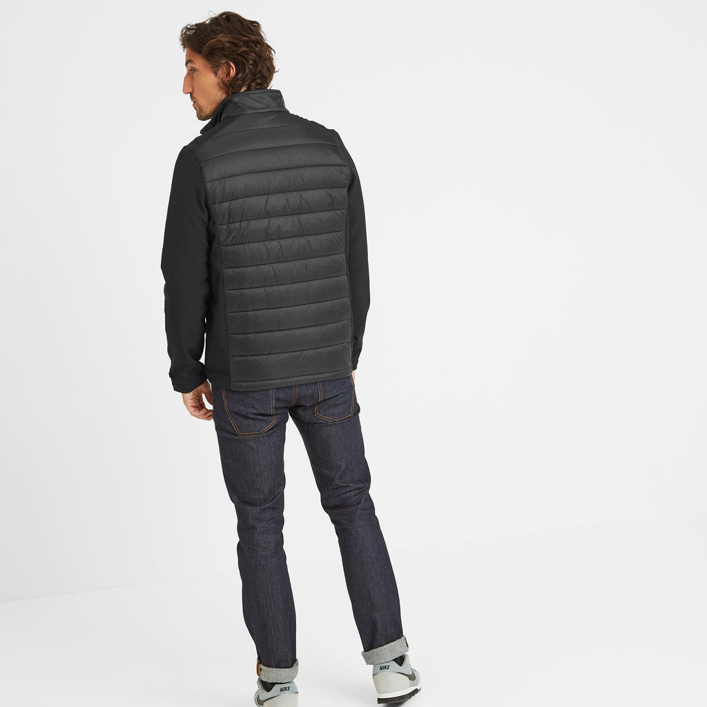 Oakham Mens Insulated Jacket - Black - Image 3