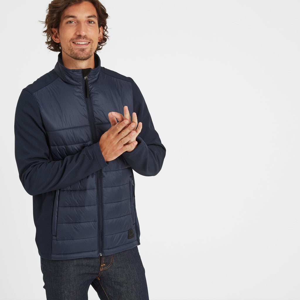 Oakham Mens Insulated Jacket - Navy - Image 2