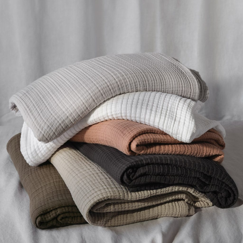 Organic Cotton Gauze Bed Blanket - Image 10