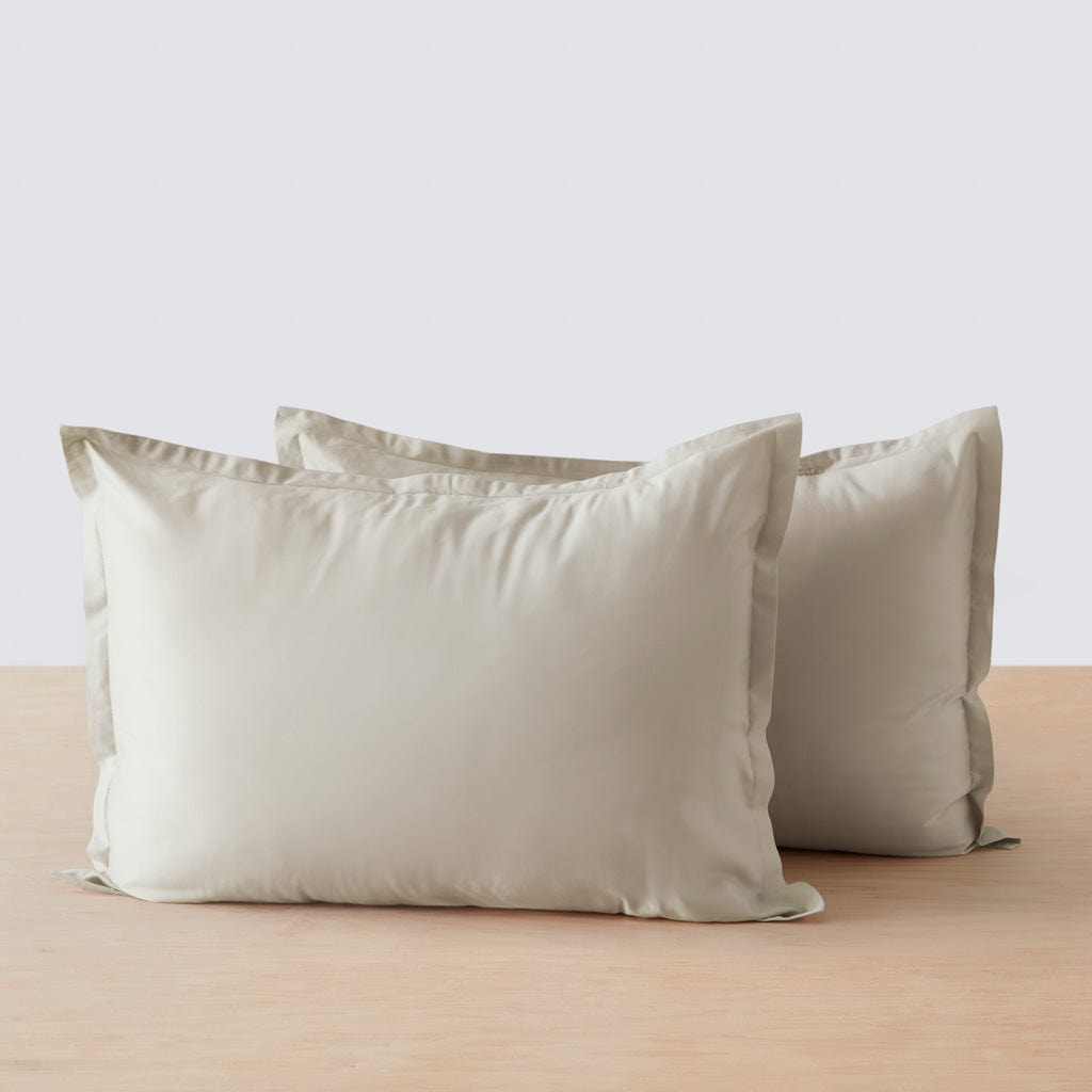 Organic Resort Cotton Shams - Solid Sand