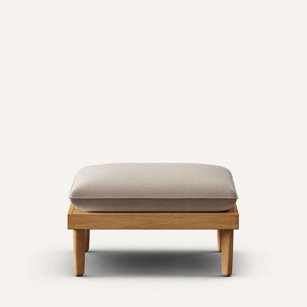 Dunes Teak Ottoman - Image 4