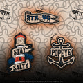 Popeye Sink or Swim Patch Bundle #2