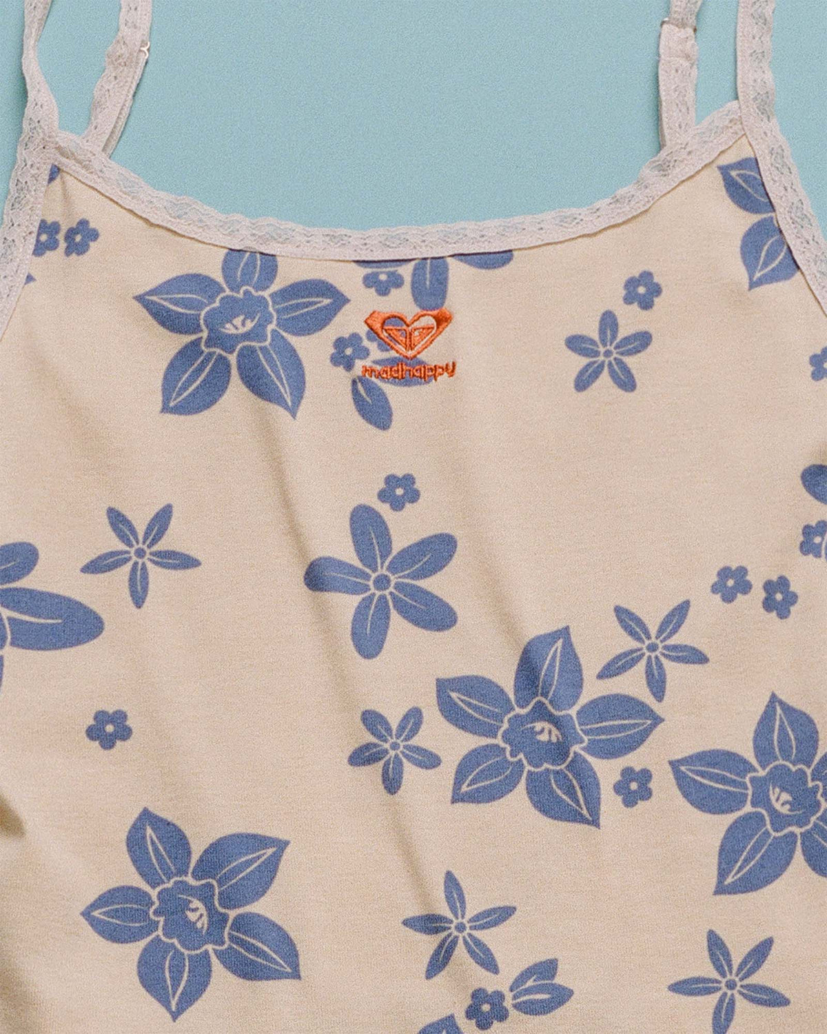 Roxy Spaghetti Strap Tank Top - Image 4
