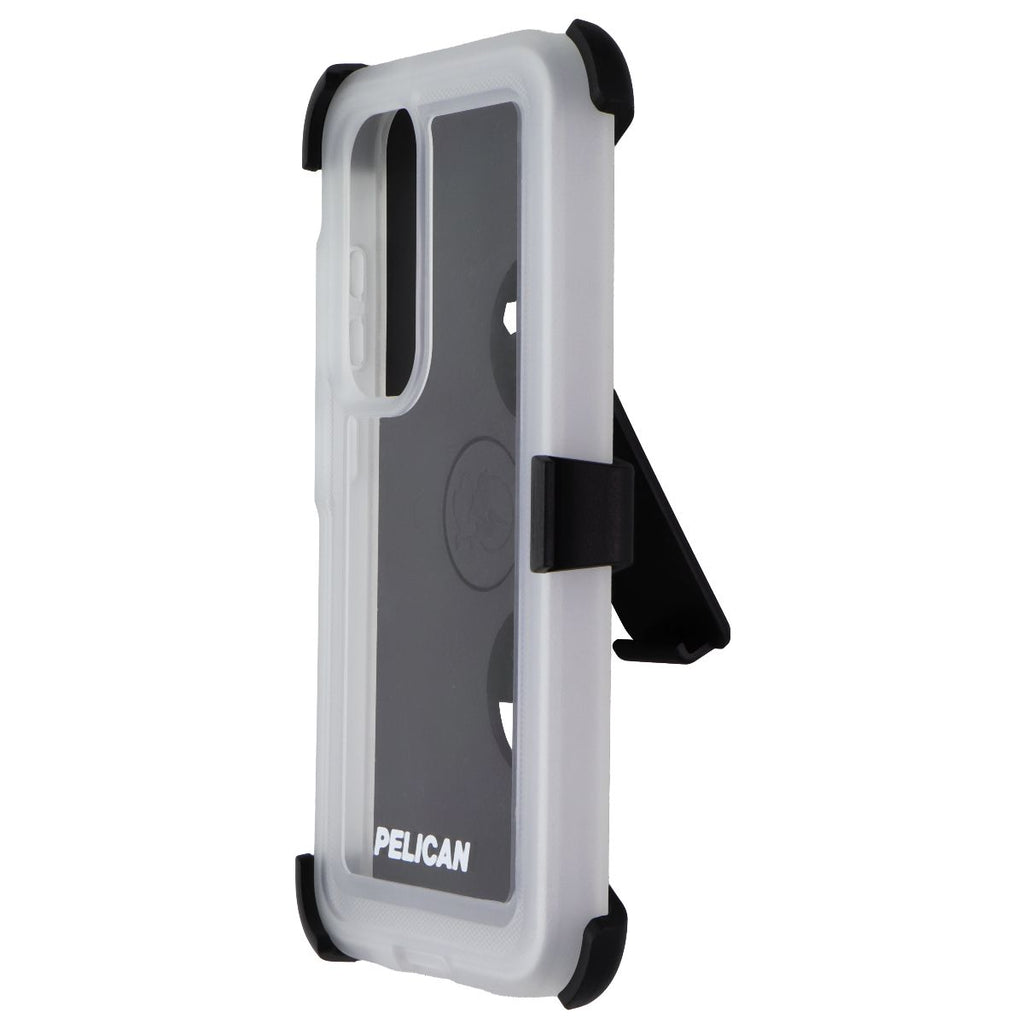 Pelican Voyager Case and Belt Clip Holster for Samsung Galaxy S24 - Clear - New