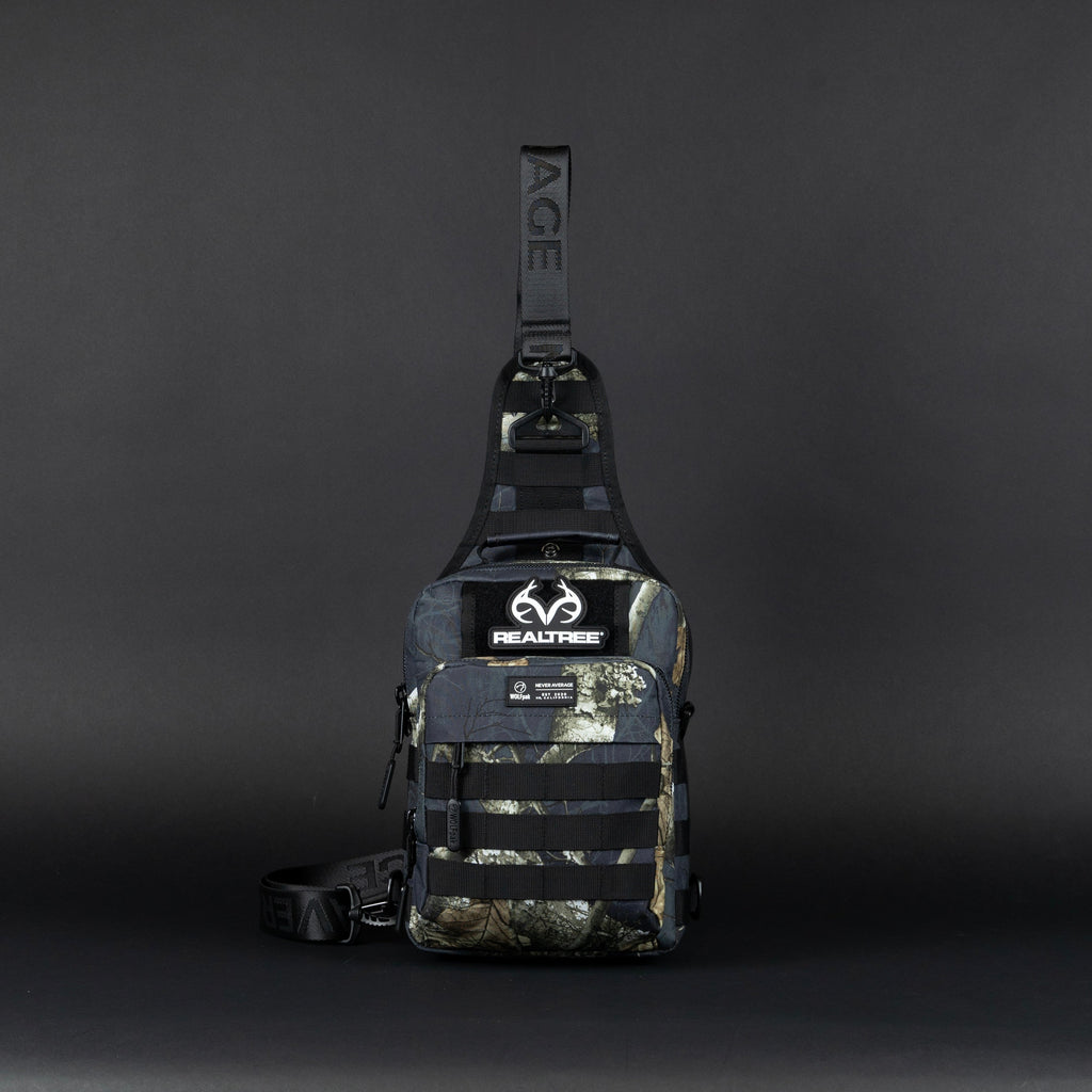 9L Tactical Sling Bag Realtree Edge Black - Image 8