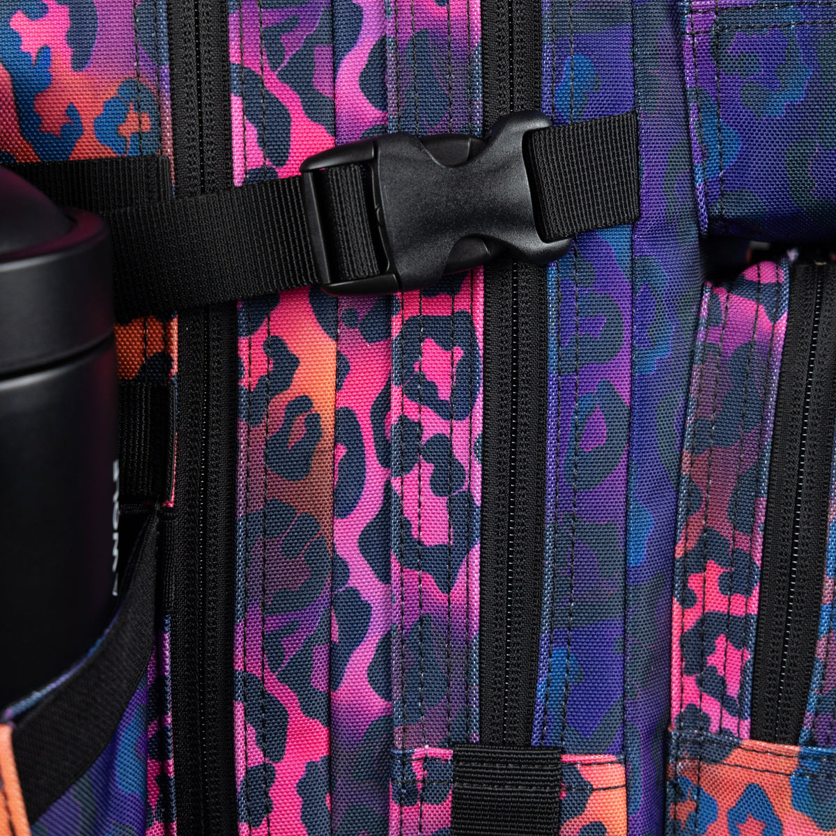 25L Backpack Neon Leopard - Image 15