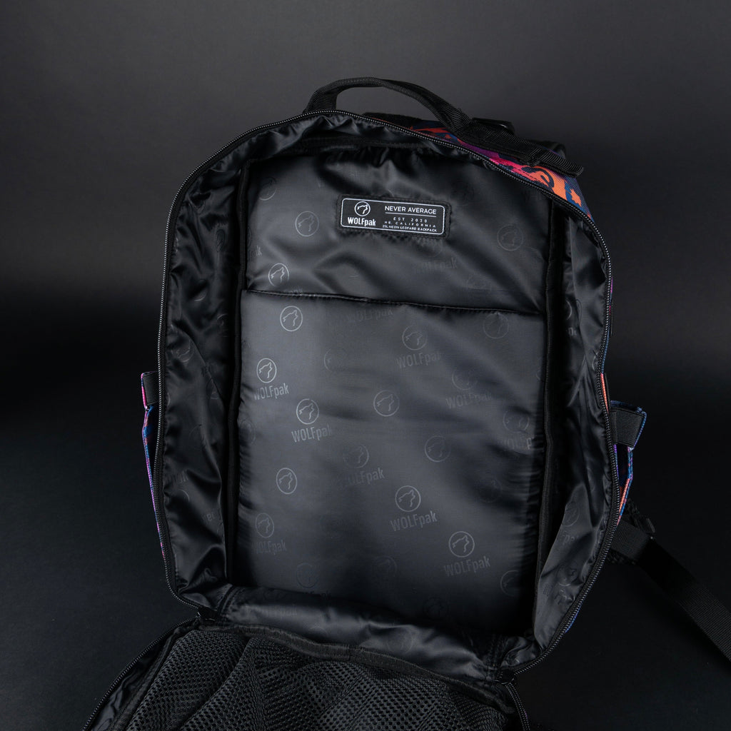 25L Backpack Neon Leopard - Image 19