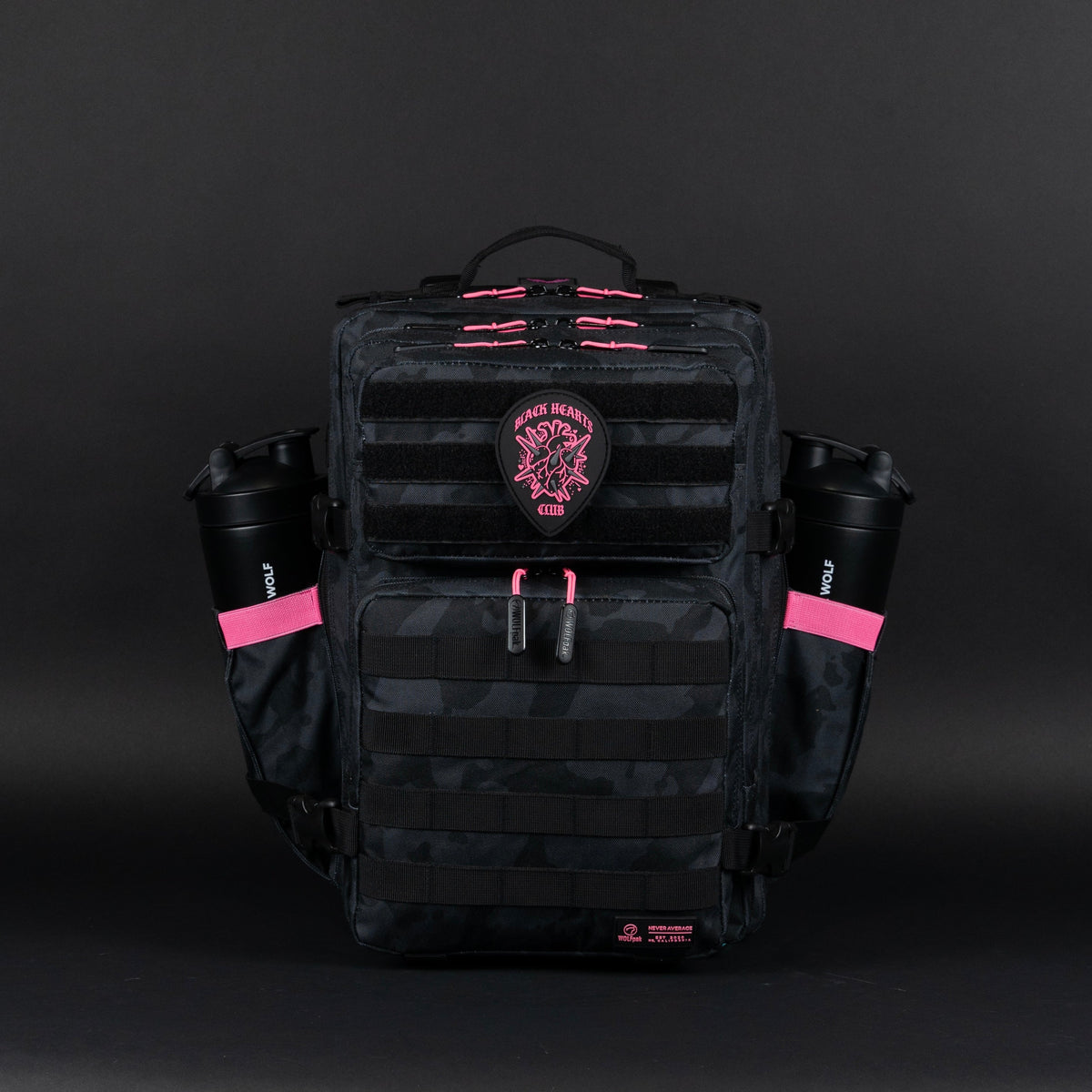 35L Backpack Black Hearts - Image 7
