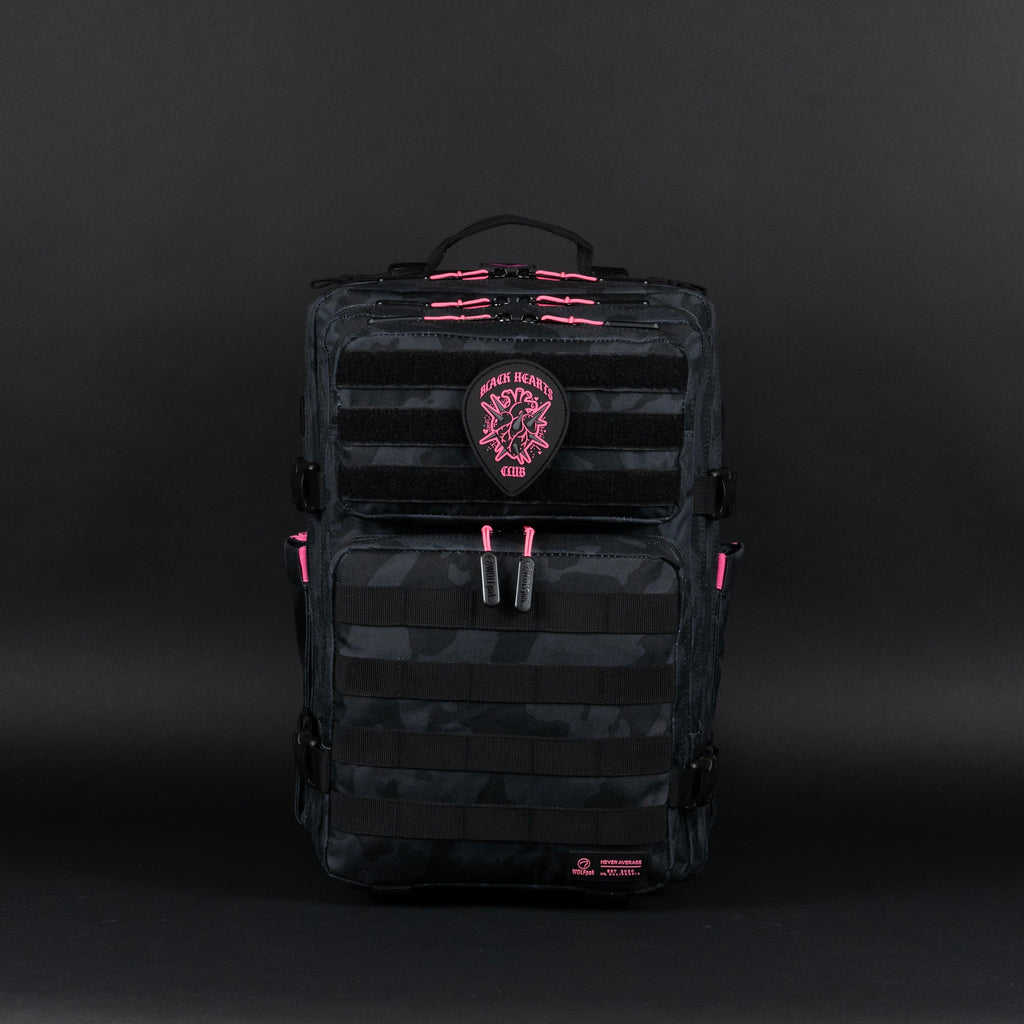 35L Backpack Black Hearts - Image 11