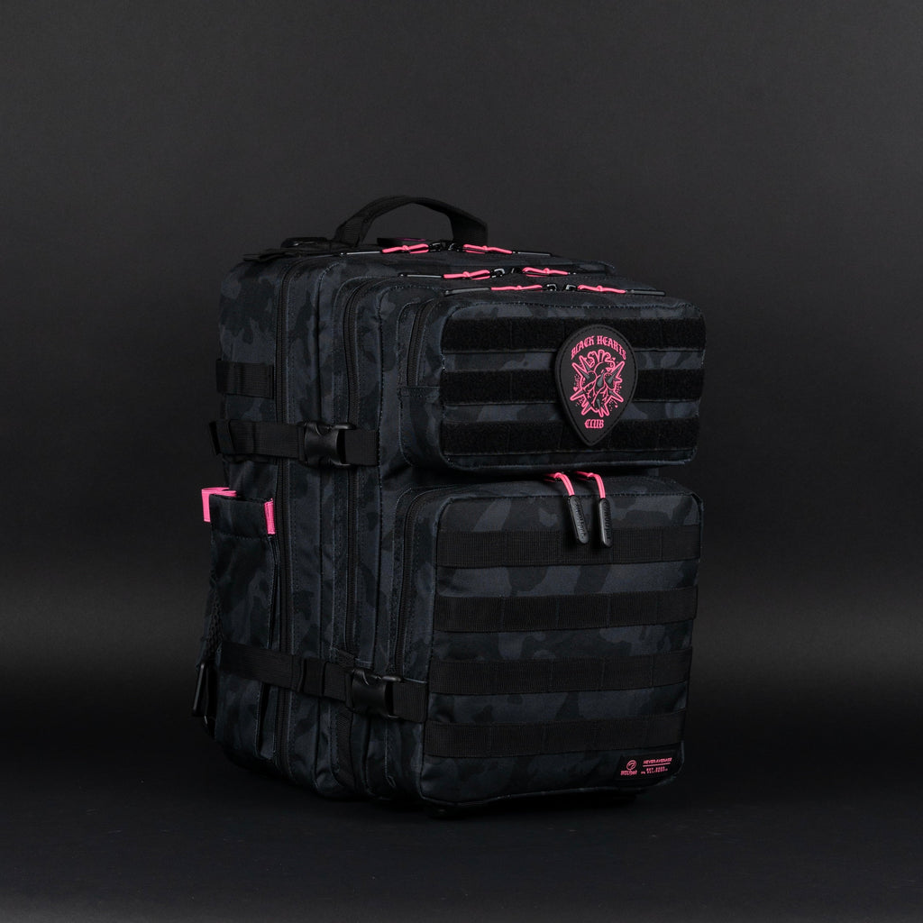 35L Backpack Black Hearts - Image 12