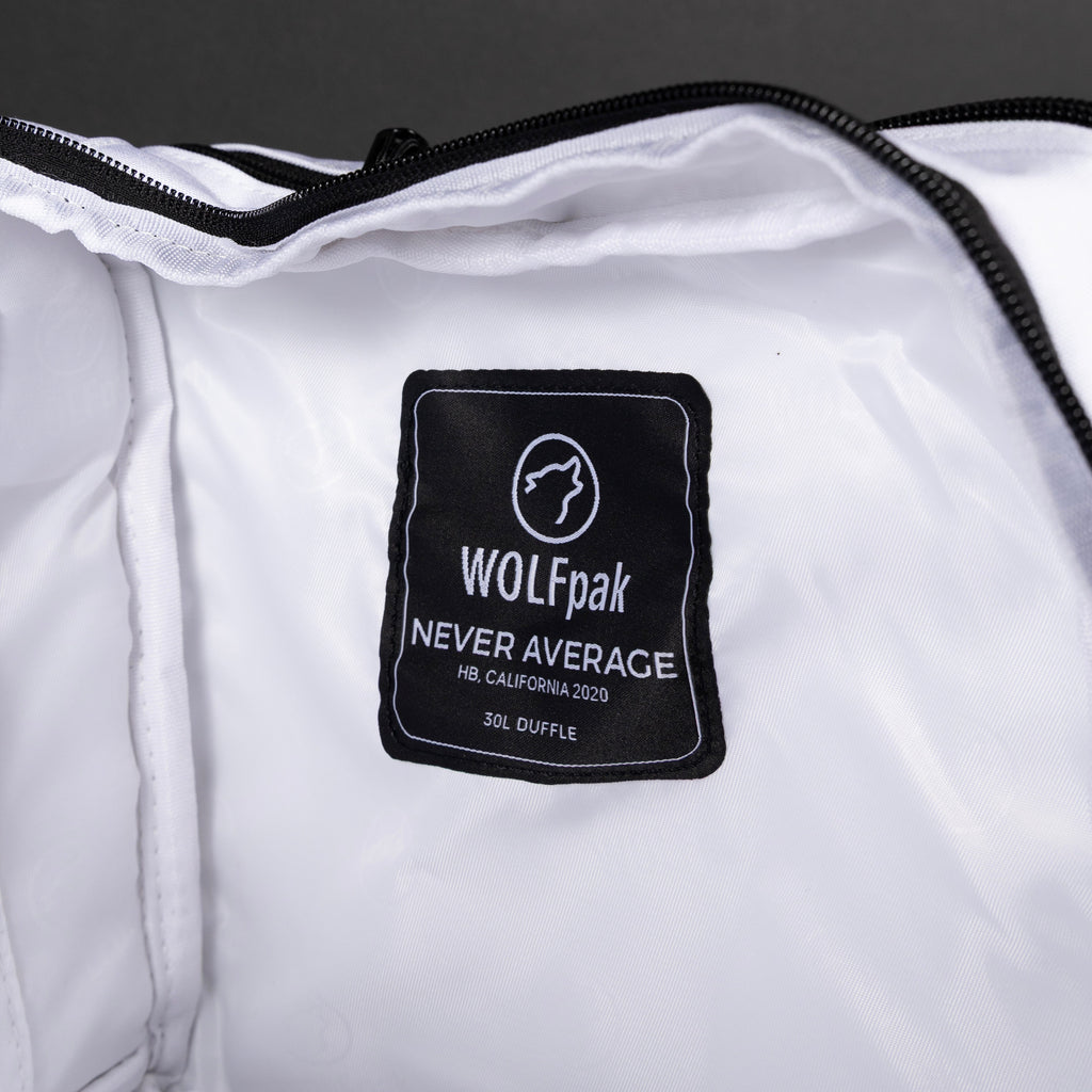 30L Perfect Duffle Bag Polar White - Image 18