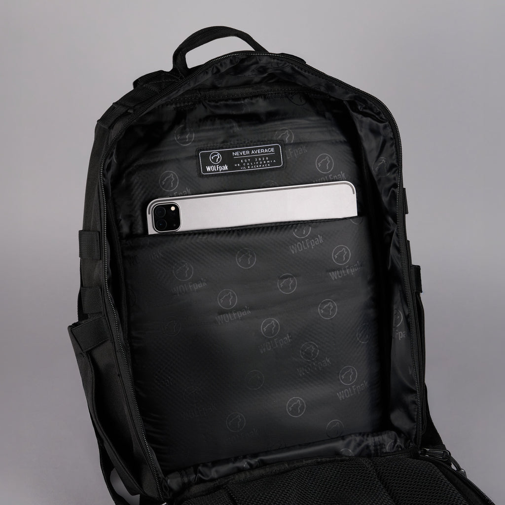 45L Backpack Alpha Black - Image 17