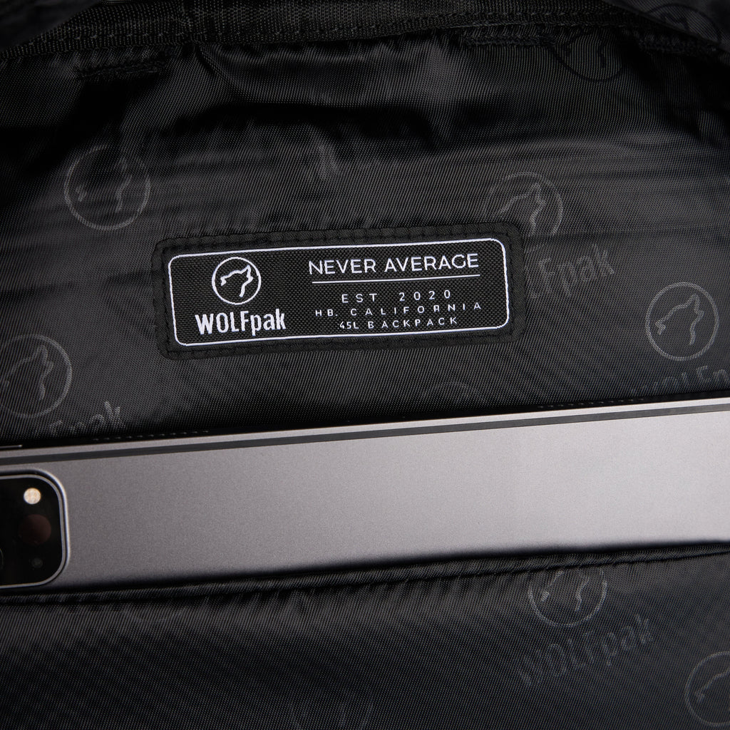 45L Backpack Alpha Black - Image 18