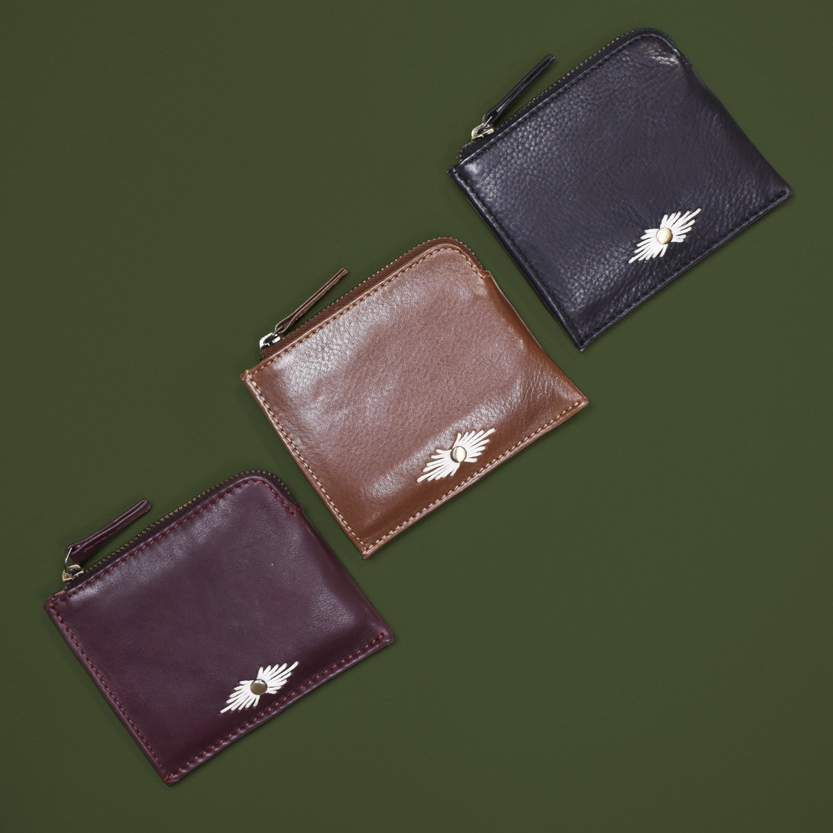 Paz Milled Leather Wallet - Image 18