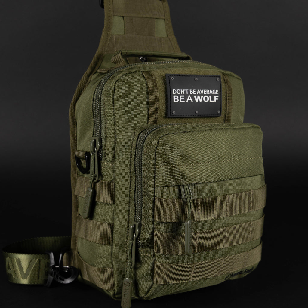 9L Tactical Sling Bag OD Green - Image 6