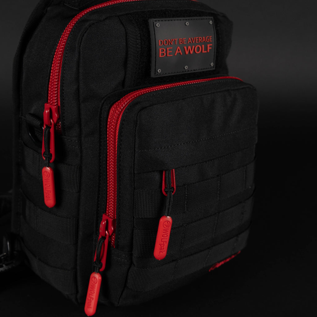 9L Tactical Sling Bag Red Wolf - Image 9