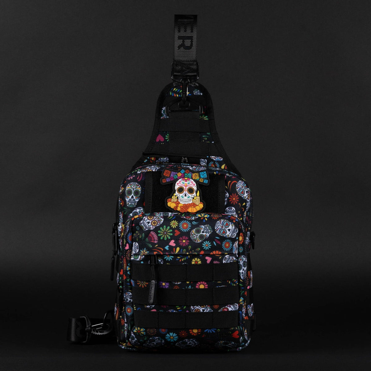 9L Tactical Sling Bag Day of the Dead - Image 4