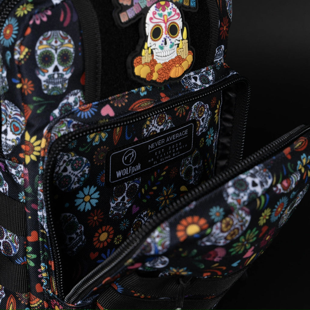 9L Tactical Sling Bag Day of the Dead - Image 11