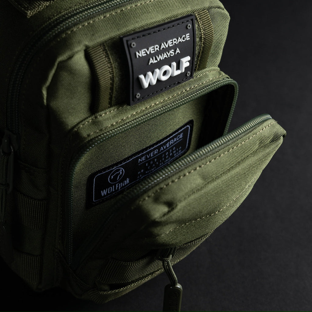 4L Mini Tactical Sling Bag OD Green - Image 14