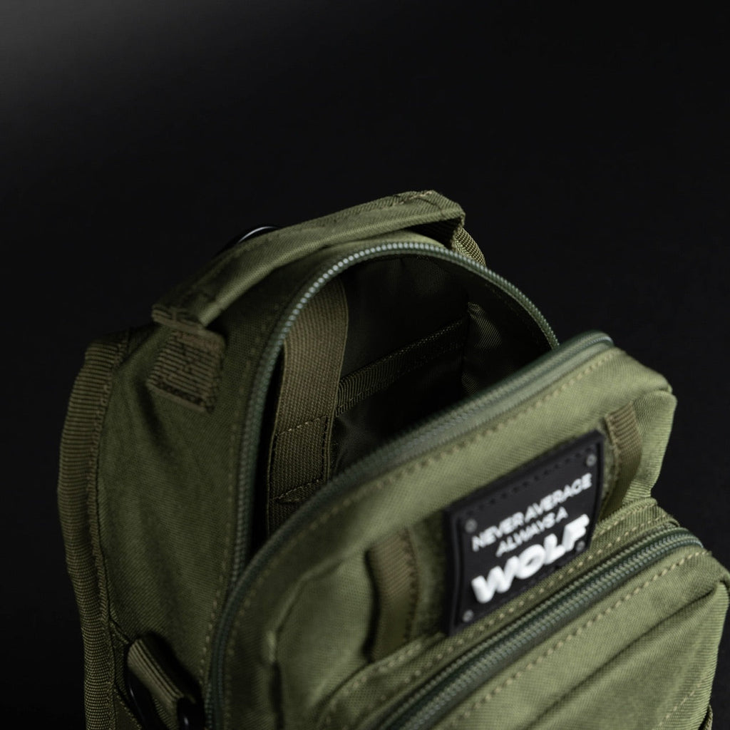 4L Mini Tactical Sling Bag OD Green - Image 13