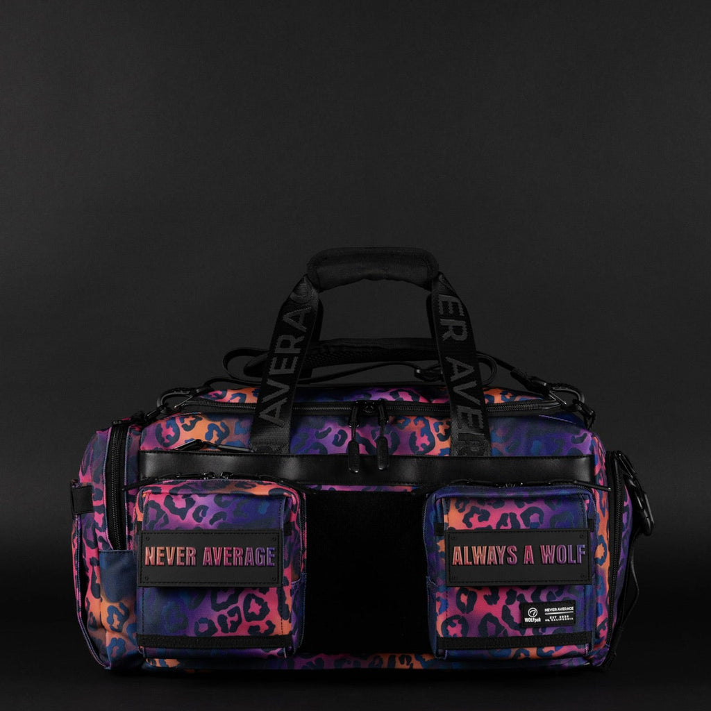 30L Perfect Duffle Bag Neon Leopard - Image 7