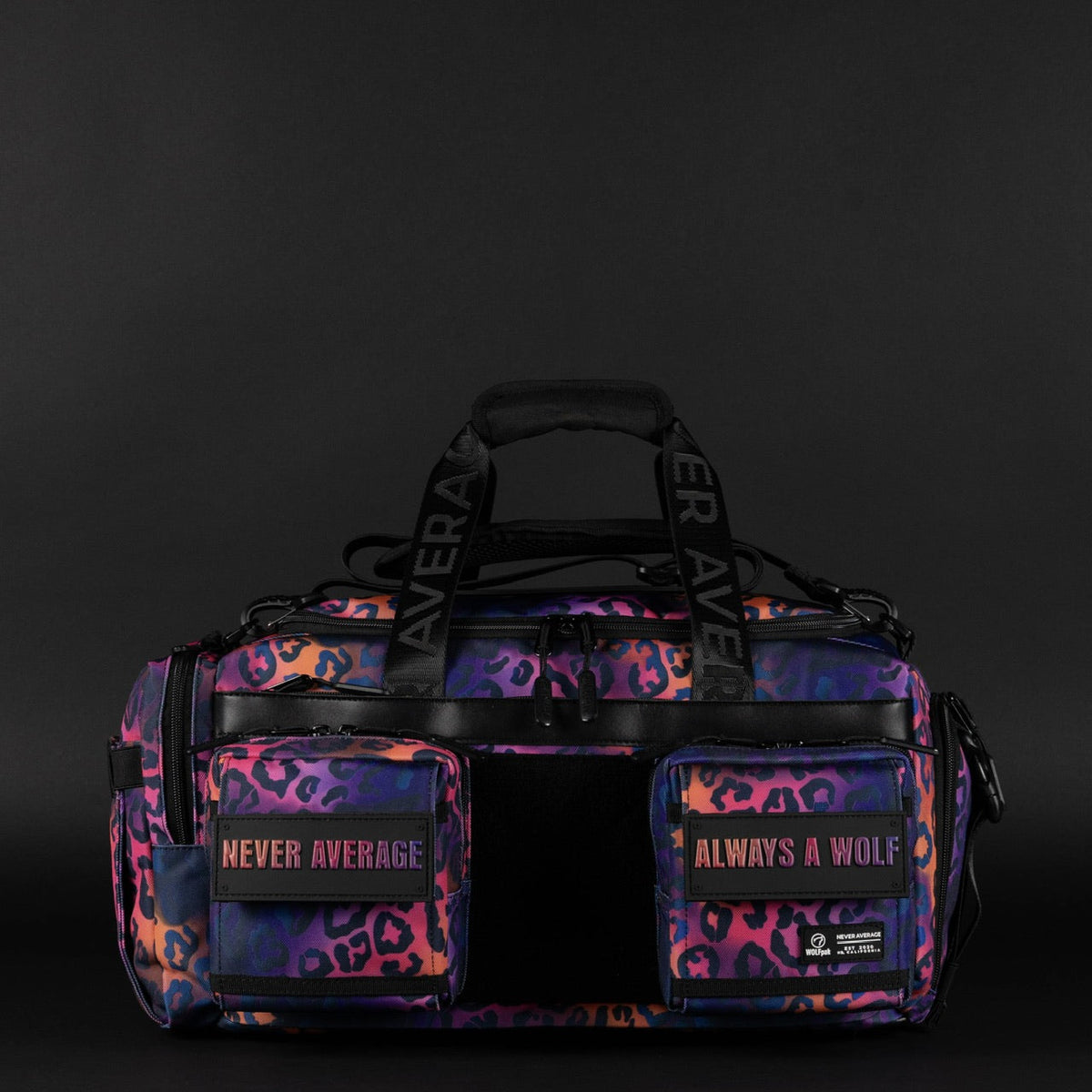 30L Perfect Duffle Bag Neon Leopard - Image 7
